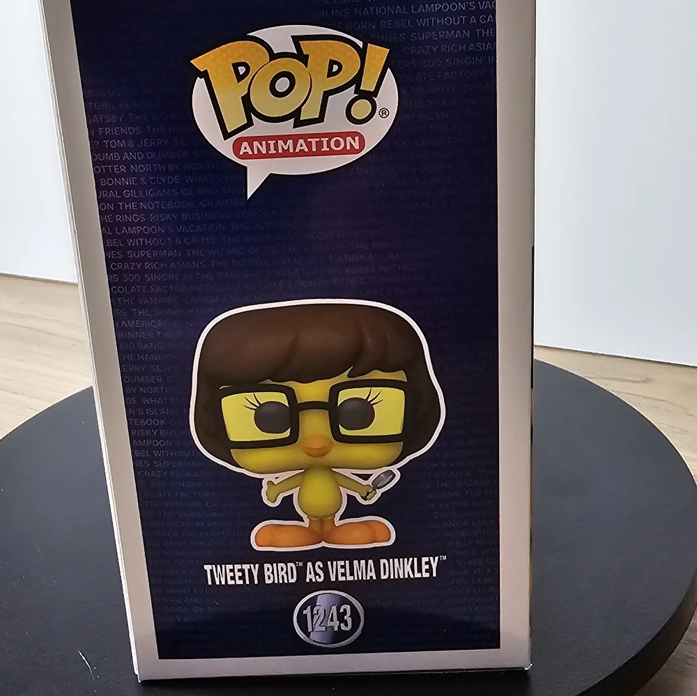 Funko Pop Animation Tweety Bird as Velma Dinkley #1243 NWT - Picture 5 of 7